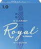 Rico Royal B Flat Clarinet Reeds #1 Box of 10 Reeds